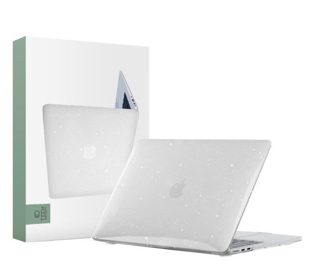 TECH-PROTECT SmartShell MacBook Air 13 M2/M3 2022-2024 glitter clear 9589046924095 - 1111079 - zdjęcie 2
